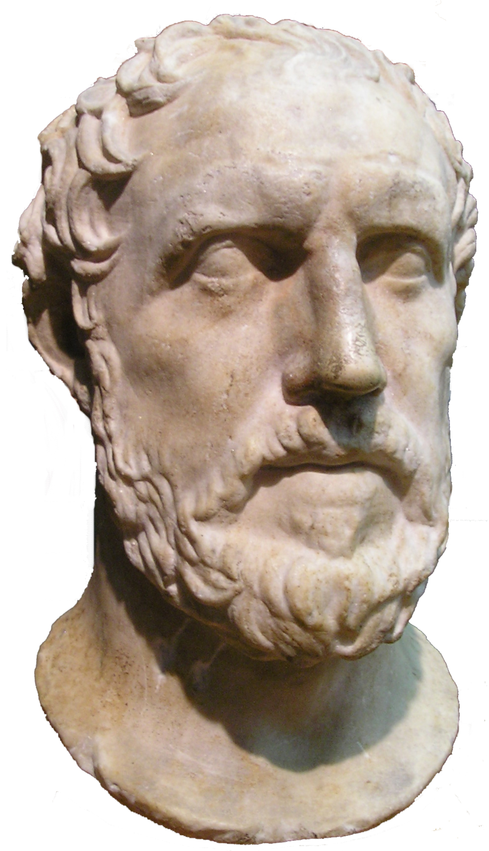 Marble bust of Thucydides